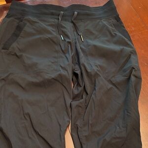 Women’s Lulu Black Joggers with Drawstring Waist